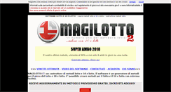 Desktop Screenshot of magilotto.com