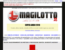 Tablet Screenshot of magilotto.com